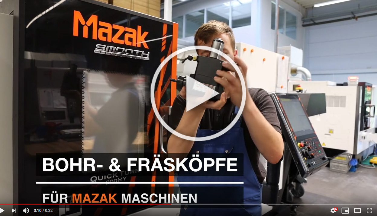 Bohr- & Fräsköpfe für MAZAK Maschinen
