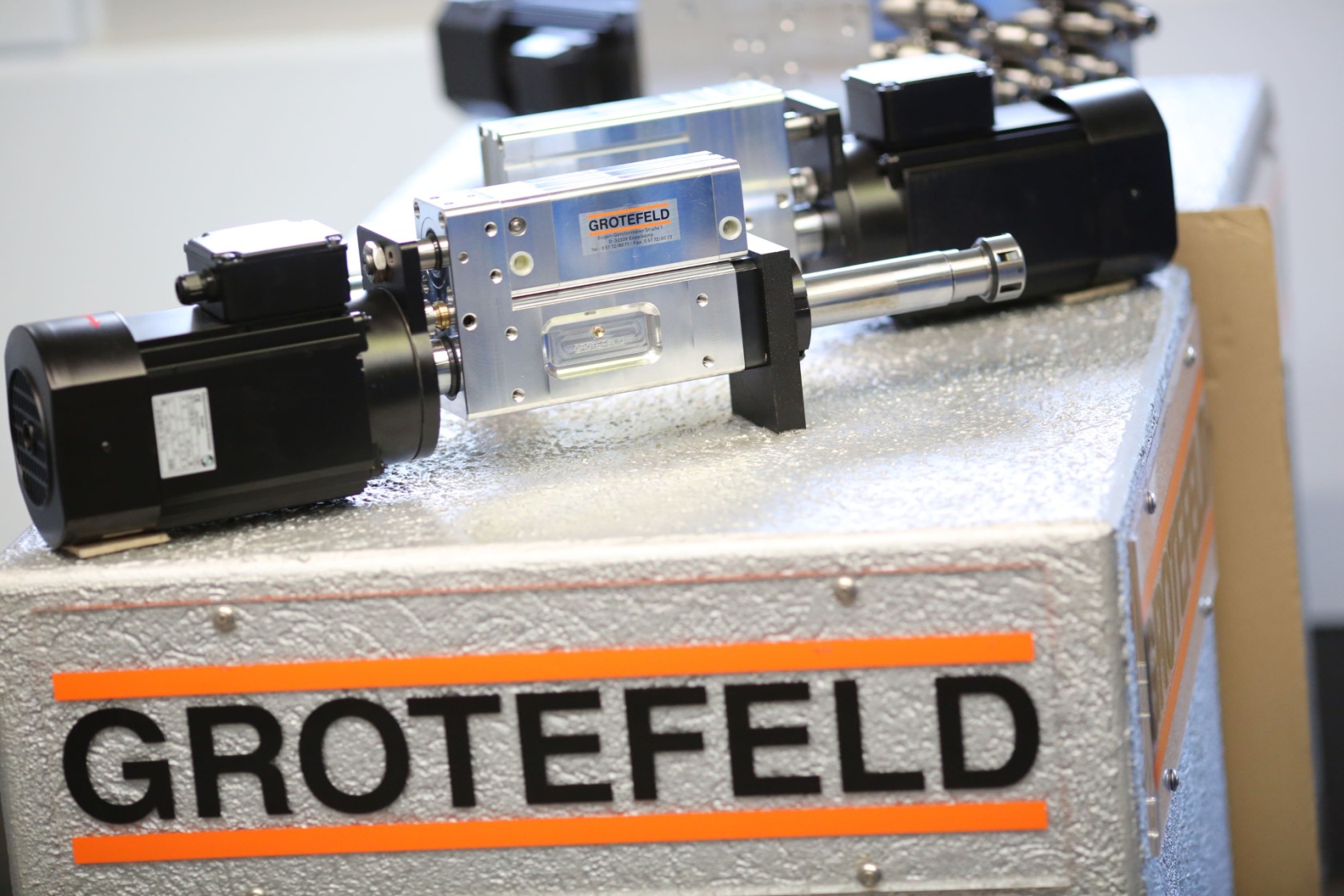 Mehrspindelbohrgetriebe der GROTEFELD GmbH aus Espelkamp